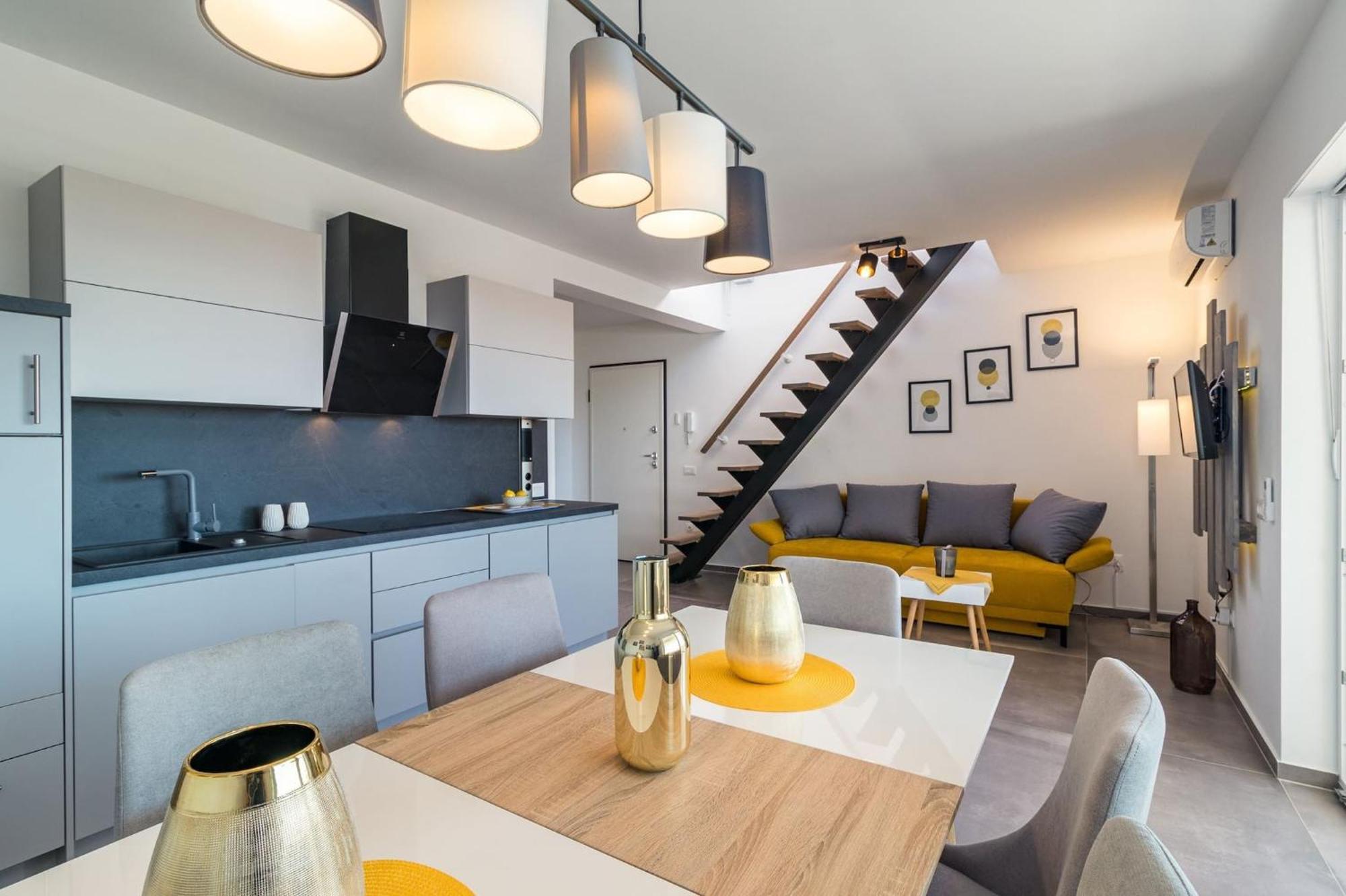 Penthouse Apartment Sax Medulin Eksteriør billede